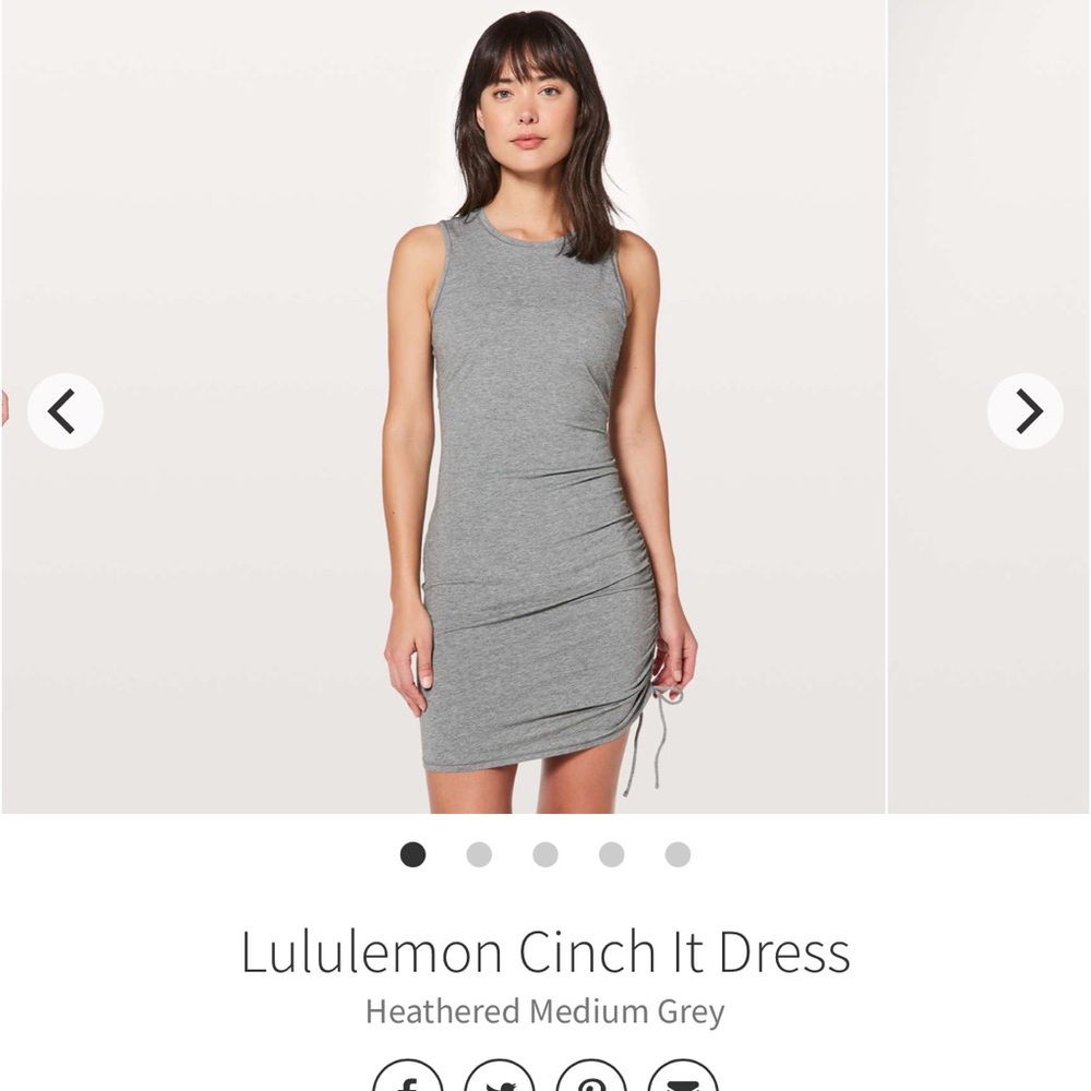 Lululemon Cinch it dress Sz 6